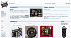 Desktop Screenshot of camera-wiki.org