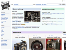 Tablet Screenshot of camera-wiki.org